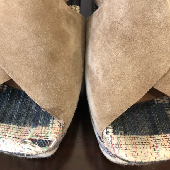 Jeffrey Campbell Pisa-Fab Wedge Sandal Ibiza Sz 8 - Picture 7 of 10